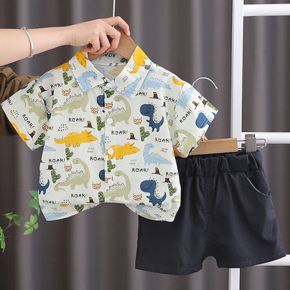 Ensemble Garçon Classy 2 Pièces – Polo + Short (4 à 6 ans)