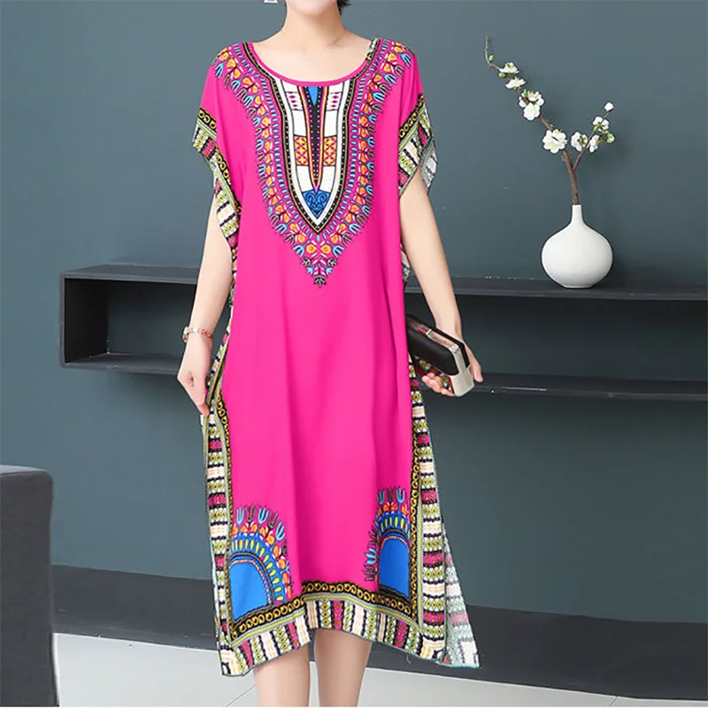 Robe de maternité bohème chic – Confort & élégance
