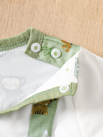 Combinaison Bébé Koala Imprimée – Tenue Décontractée 2 Pièces | Unisexe