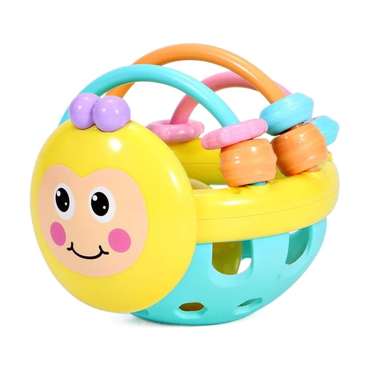 Jouets de dentition doux pour bébé, anneau de dentition sensoriel éducatif précoce pour nouveau-né, hochet tactile, balle de saisir à la main, développement du jeu de balle pour bébé