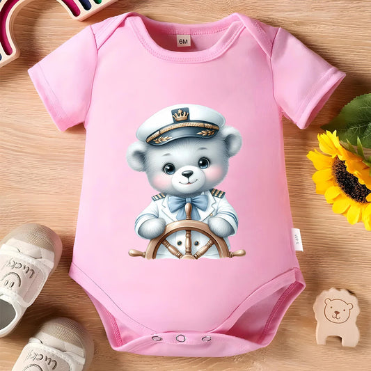 Body Bébé Petit Marin – Onesie Doux 100 % Coton