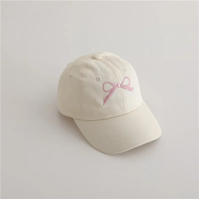 Casquette Enfant Brodée avec Nœud – Protection Soleil