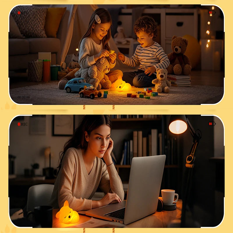 Veilleuse Renard Apaisante pour Bébé – Lumière Douce & Sommeil Paisible