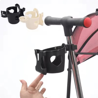 Porte-Gobelet Universel pour Poussette avec Support Téléphone – Accessoire Pratique pour Parents