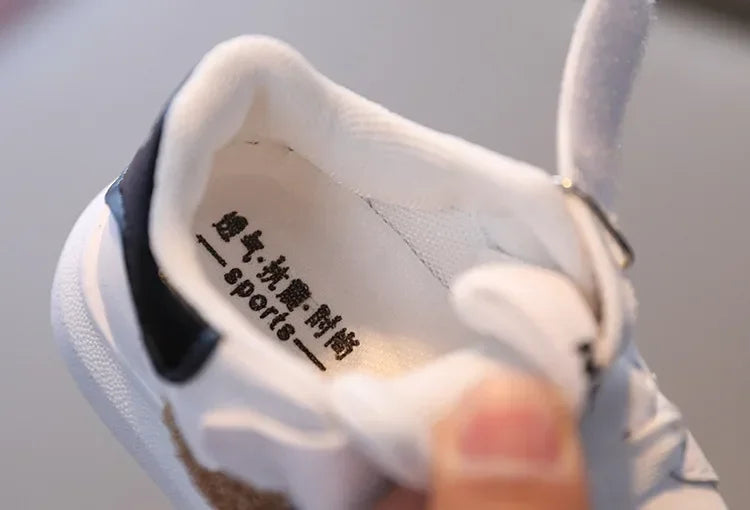 Baskets Bébé Panda – Chaussures Souples Premiers Pas pour Fille & Garçon