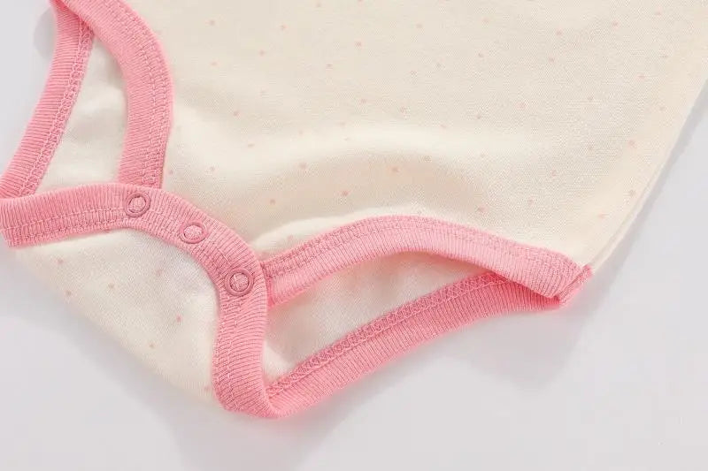 Ensemble 3 bodys bébé unisexe en coton – Confort doux pour nouveau-né