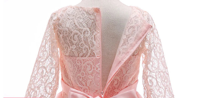 Robe Princesse Fille Élégante – Robe de Cérémonie & Fête pour Enfant