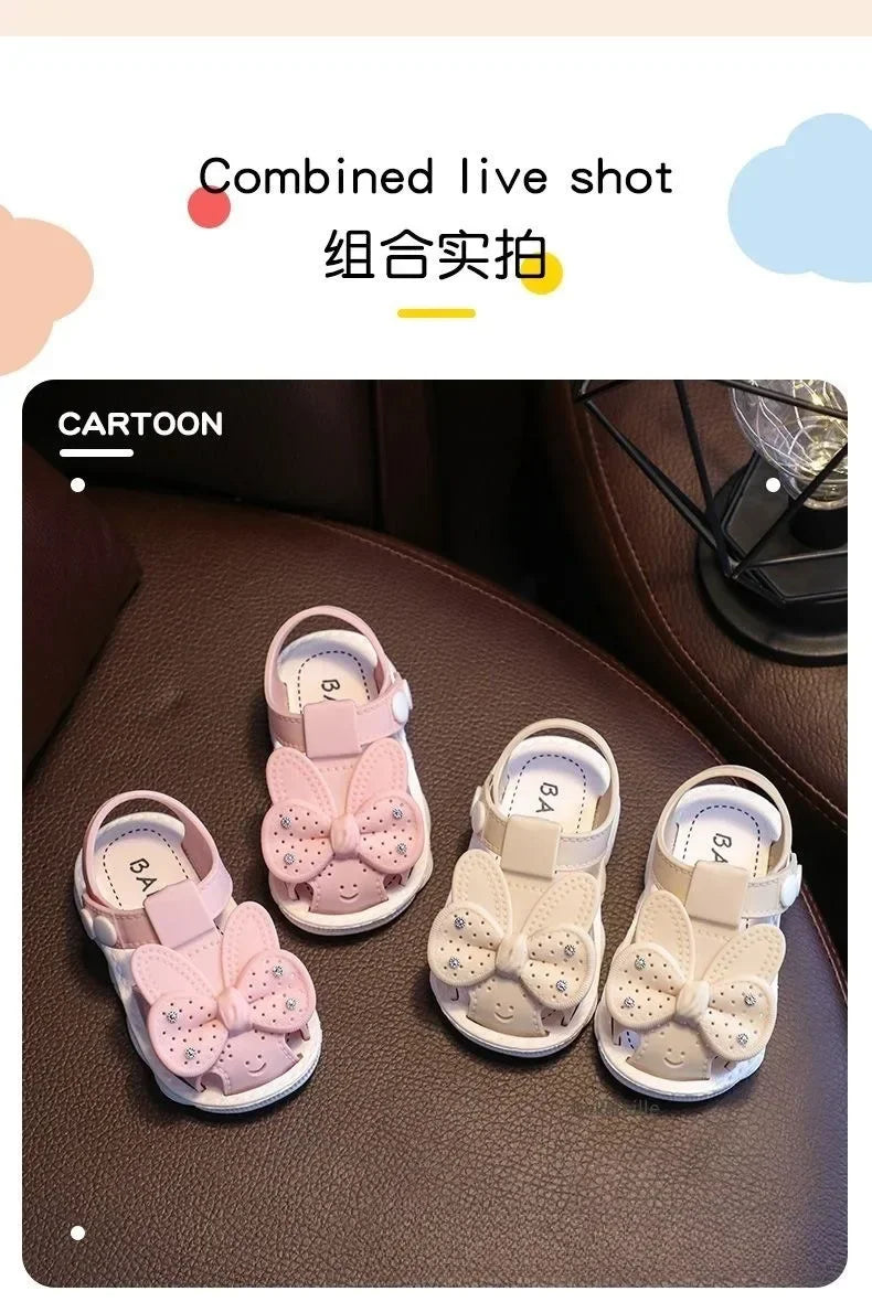 Sandales d’Été Antidérapantes pour Bébé Fille – Semelle Souple & Légère