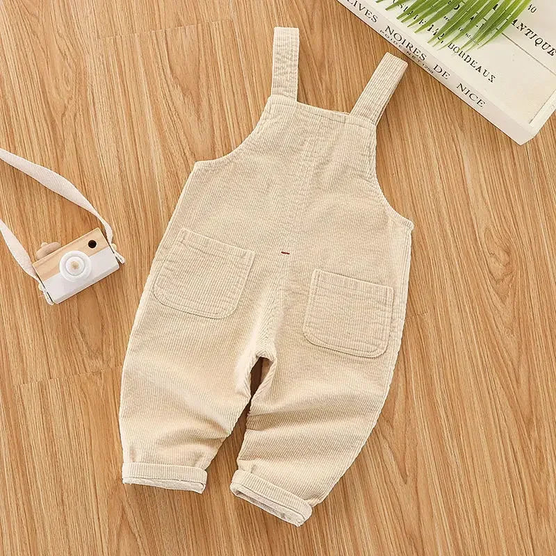 Salopette Bébé en Coton Doux – Combinaison Confortable Garçon & Fille (9 mois à 4 ans)