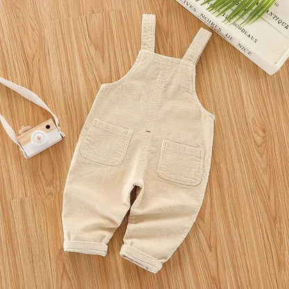 Salopette Bébé en Coton Doux – Combinaison Confortable Garçon & Fille (9 mois à 4 ans)
