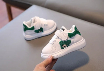 Baskets Bébé Panda – Chaussures Souples Premiers Pas pour Fille & Garçon
