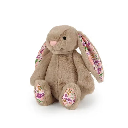 Bonnie – Peluche lapin kawaii 30 cm aux oreilles florales