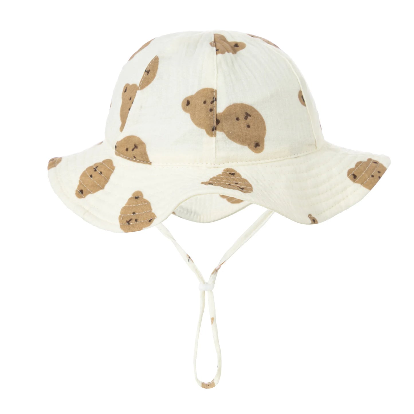 Chapeau Soleil Douce Protection™ – Bob en Coton pour Bébé (3–12 mois)