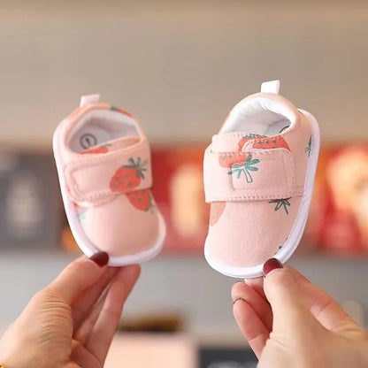 Sandales Bébé Premiers Pas – Semelle Souple & Motifs Animés (0–18 Mois)