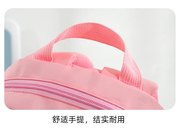 Sac à Dos Enfant Lapin 3D – Cartable Mignon et Doux pour Maternelle