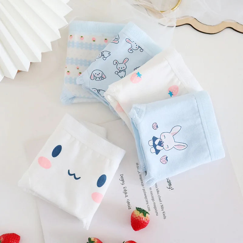 Lot de 2 Culottes Fille en Coton Doux – Confort Petit Trésor