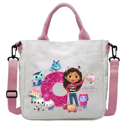 Sac à bandoulière enfant Gabby et la Maison Magique – Sac fourre-tout kawaii pour filles