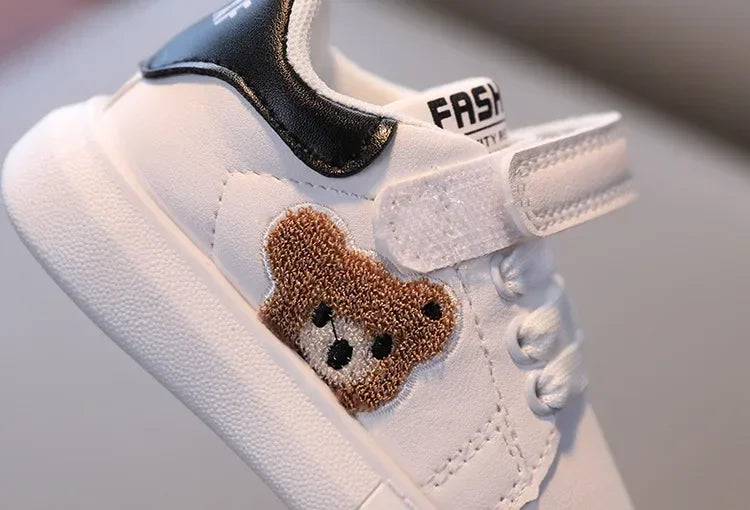 Baskets Bébé Panda – Chaussures Souples Premiers Pas pour Fille & Garçon