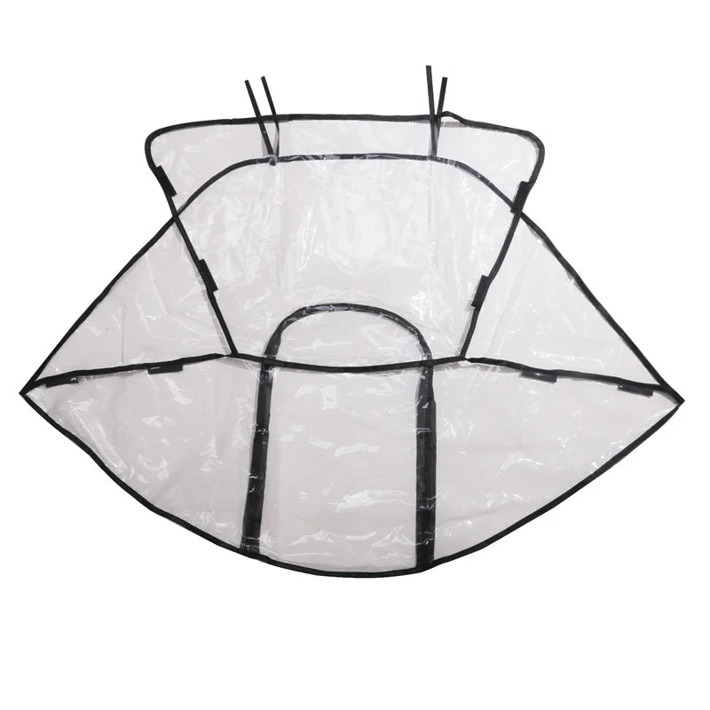 Housse de Pluie Universelle pour Poussette – Protection Imperméable Transparente pour Bébé