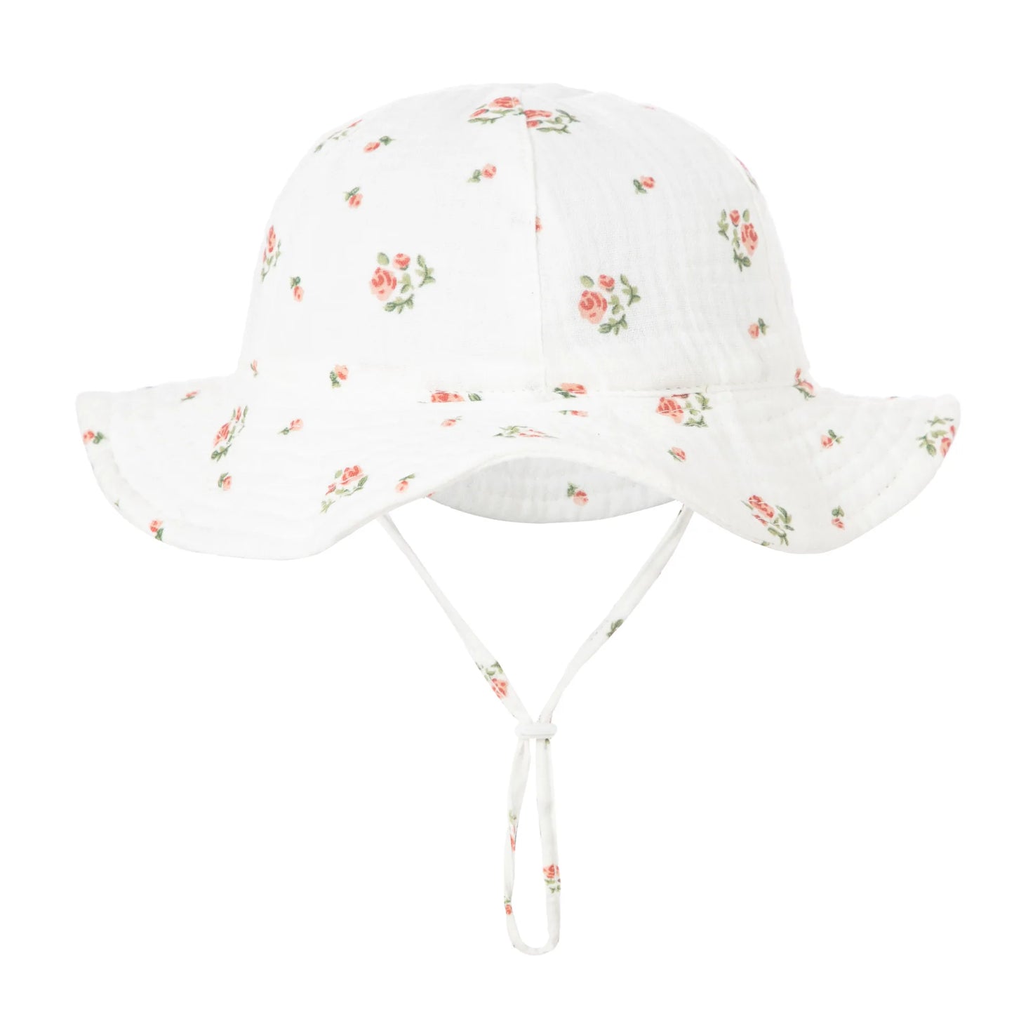 Chapeau Soleil Douce Protection™ – Bob en Coton pour Bébé (3–12 mois)