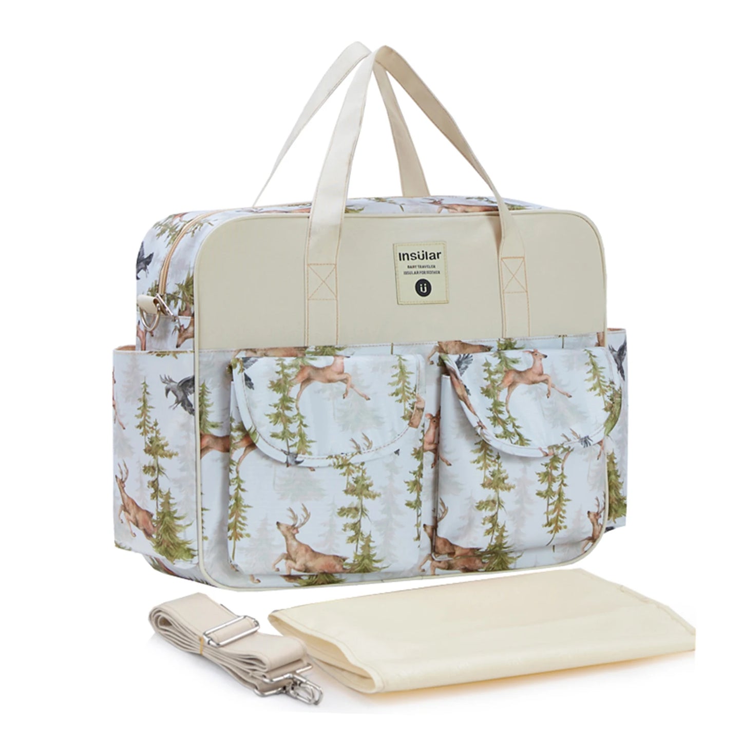 Sac à couches multifonction imperméable – Grande capacité