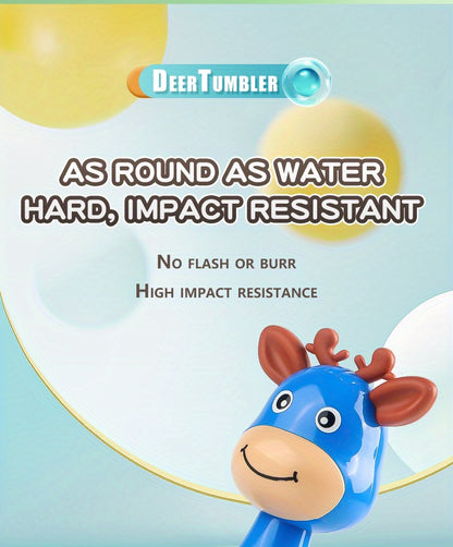 Jouet d’Éveil Bébé Culbuto – Animal Roulant Sensoriel