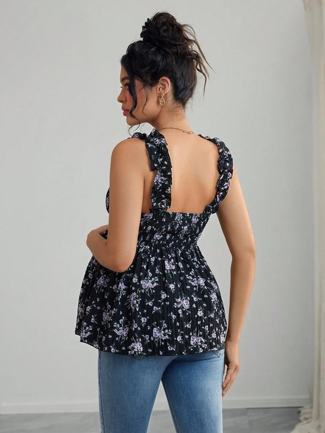 Haut de maternité léger et confortable – Camisole grossesse élégante avec soutien intégré | Collection Maman