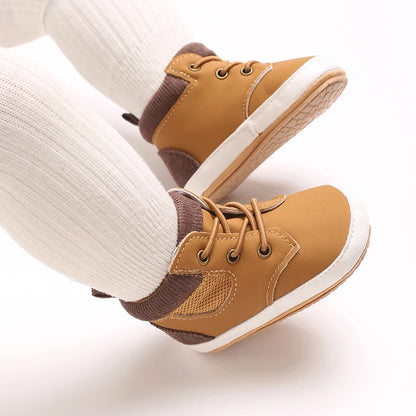 Chaussures montantes bébé antidérapantes – Souples, confortables & stylées