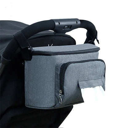 Sac à Couches pour Poussette Bébé – Organisateur Étanche Multifonction pour Sorties