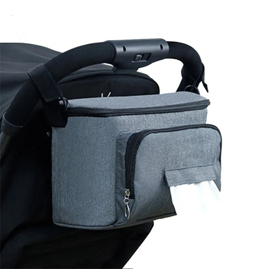 Sac à Couches pour Poussette Bébé – Organisateur Étanche Multifonction pour Sorties