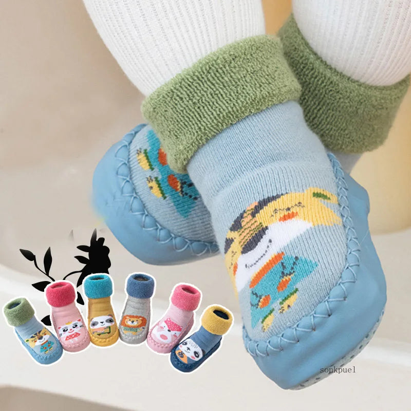 Chaussettes-Chaussures Bébé Antidérapantes – Premiers Pas