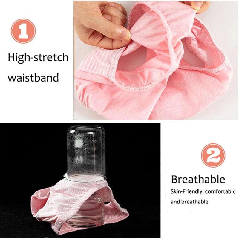 Lot de 5 Culottes Fille Licorne en Coton Doux – Confort Petit Trésor
