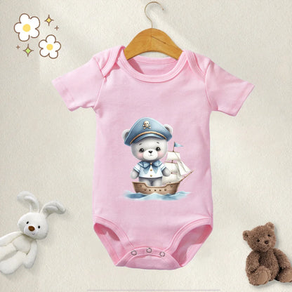 Body Bébé Petit Marin – Onesie Doux 100 % Coton