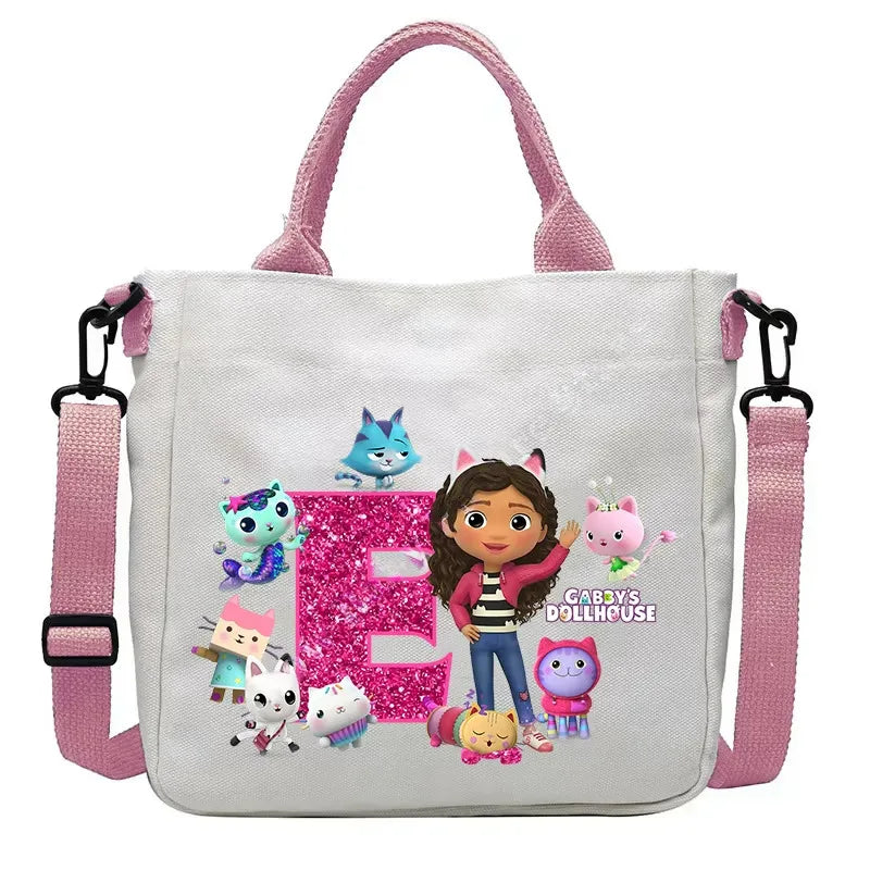 Sac à bandoulière enfant Gabby et la Maison Magique – Sac fourre-tout kawaii pour filles