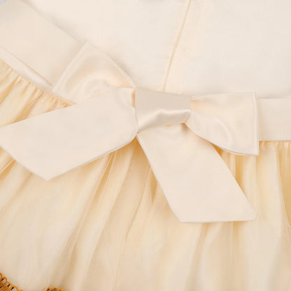 Robe Princesse Fille 2 Pièces (Robe + Veste) – Noir & Rose | Cérémonie, Anniversaire, Piano (5–14 ans)