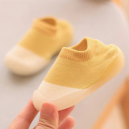 Chaussures Bébé Premiers Pas – Semelle Souple en Caoutchouc (0-4 ans)