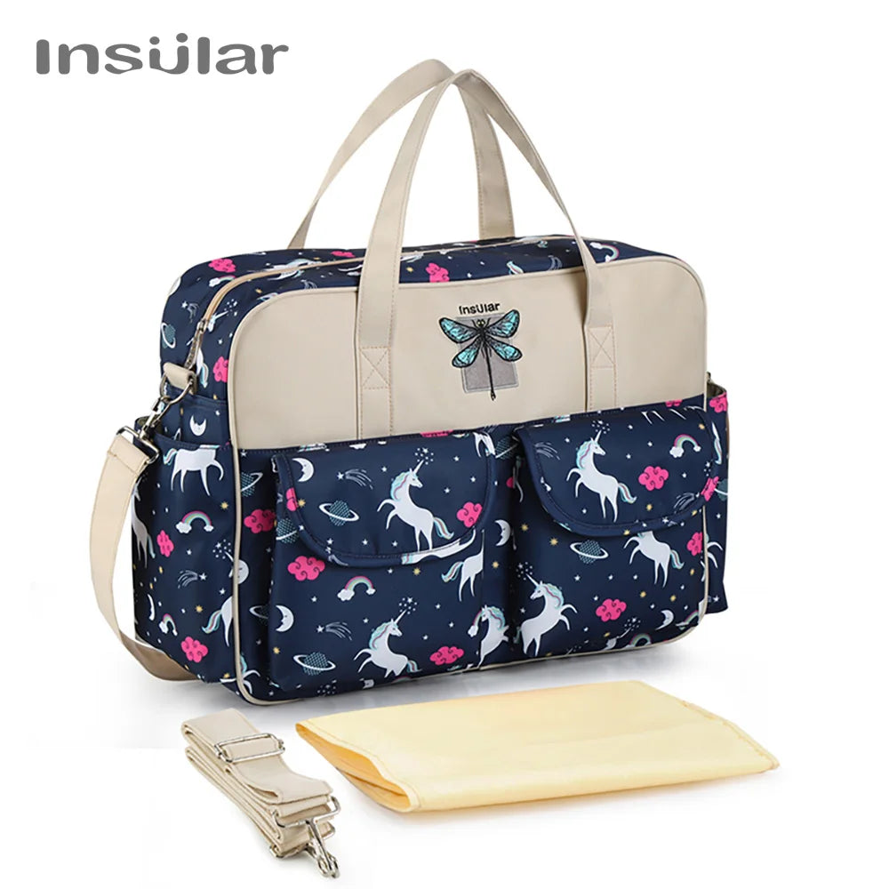 Sac à couches multifonction imperméable – Grande capacité