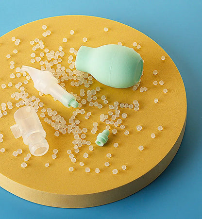 Aspirateur nasal bébé en silicone – Manuel anti-retour – Nettoyeur de nez doux