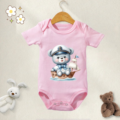 Body Bébé Petit Marin – Onesie Doux 100 % Coton