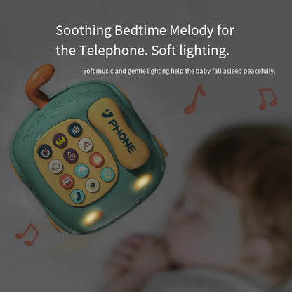 Téléphone Éducatif pour Bébé – Jouet d’Imitation Sonore pour l’Éveil et le Langage