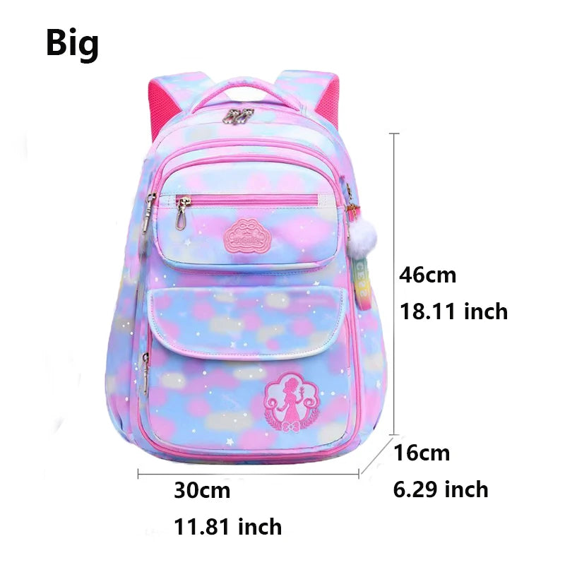 Sac à dos scolaire fille rose kawaii – Cartable léger et résistant pour école primaire