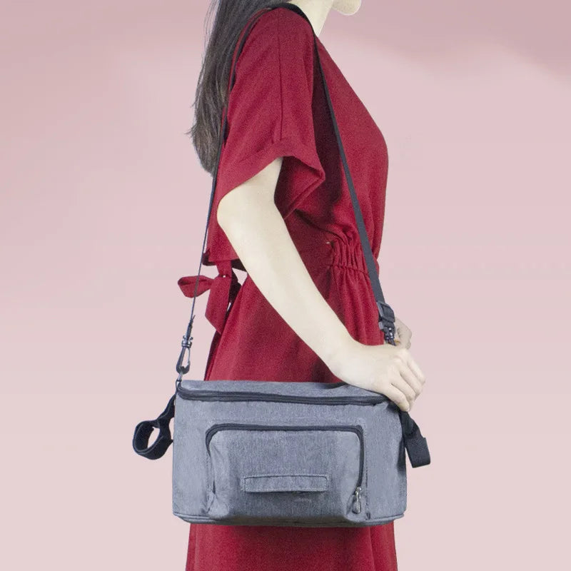 Sac à Couches pour Poussette Bébé – Organisateur Étanche Multifonction pour Sorties