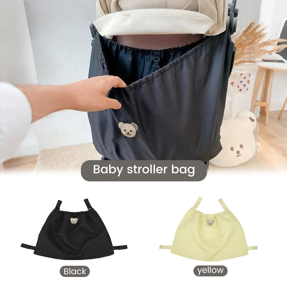 Sac de Rangement Suspendu pour Poussette Bébé – Organisateur Pratique pour Couches et Accessoires