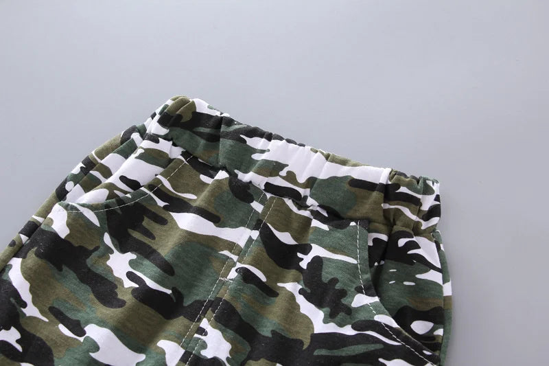 Ensemble Enfant Été – T-shirt à Manches Courtes & Short Confortable