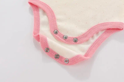 Ensemble 3 bodys bébé unisexe en coton – Confort doux pour nouveau-né