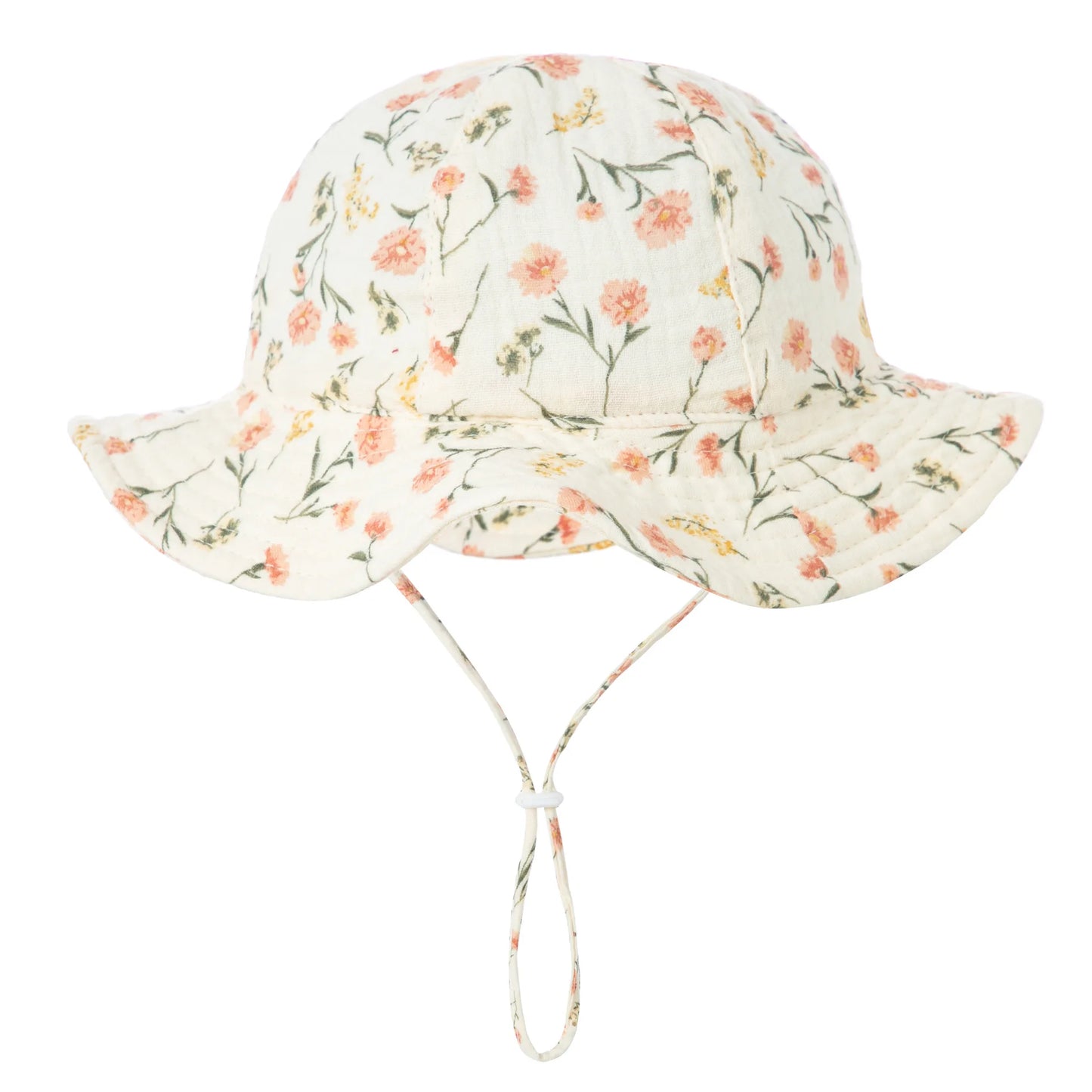 Chapeau Soleil Douce Protection™ – Bob en Coton pour Bébé (3–12 mois)