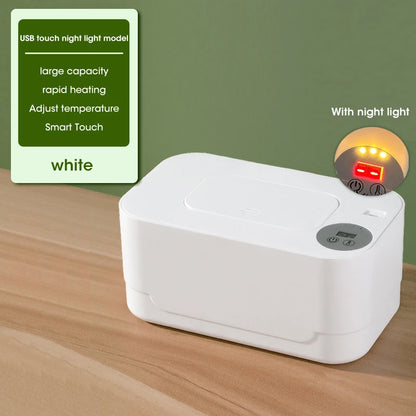 Chauffe-Lingettes Bébé Intelligent avec Écran LED – Distributeur de Lingettes Chauffantes