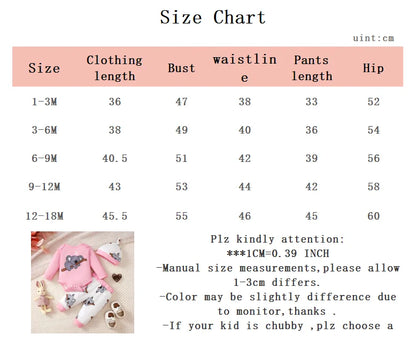 Ensemble Bébé Fille 3 Pièces “Koala” – Body + Pantalon + Bonnet | 0–18 Mois