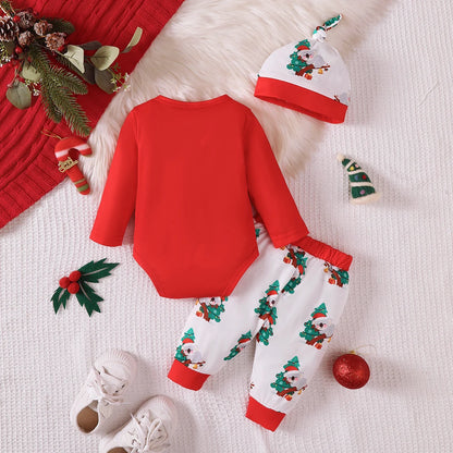 Ensemble Bébé Fille 3 Pièces “Koala” – Body + Pantalon + Bonnet | 0–18 Mois