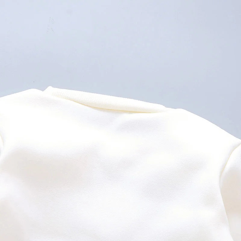 Ensemble Enfant Automne-Hiver – Gilet à Capuche Épais & Tenue Confort